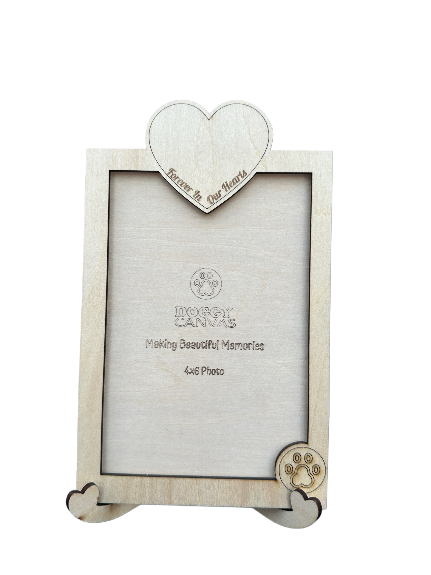 🐾 "Forever in Our Hearts" Memorial Picture Frame