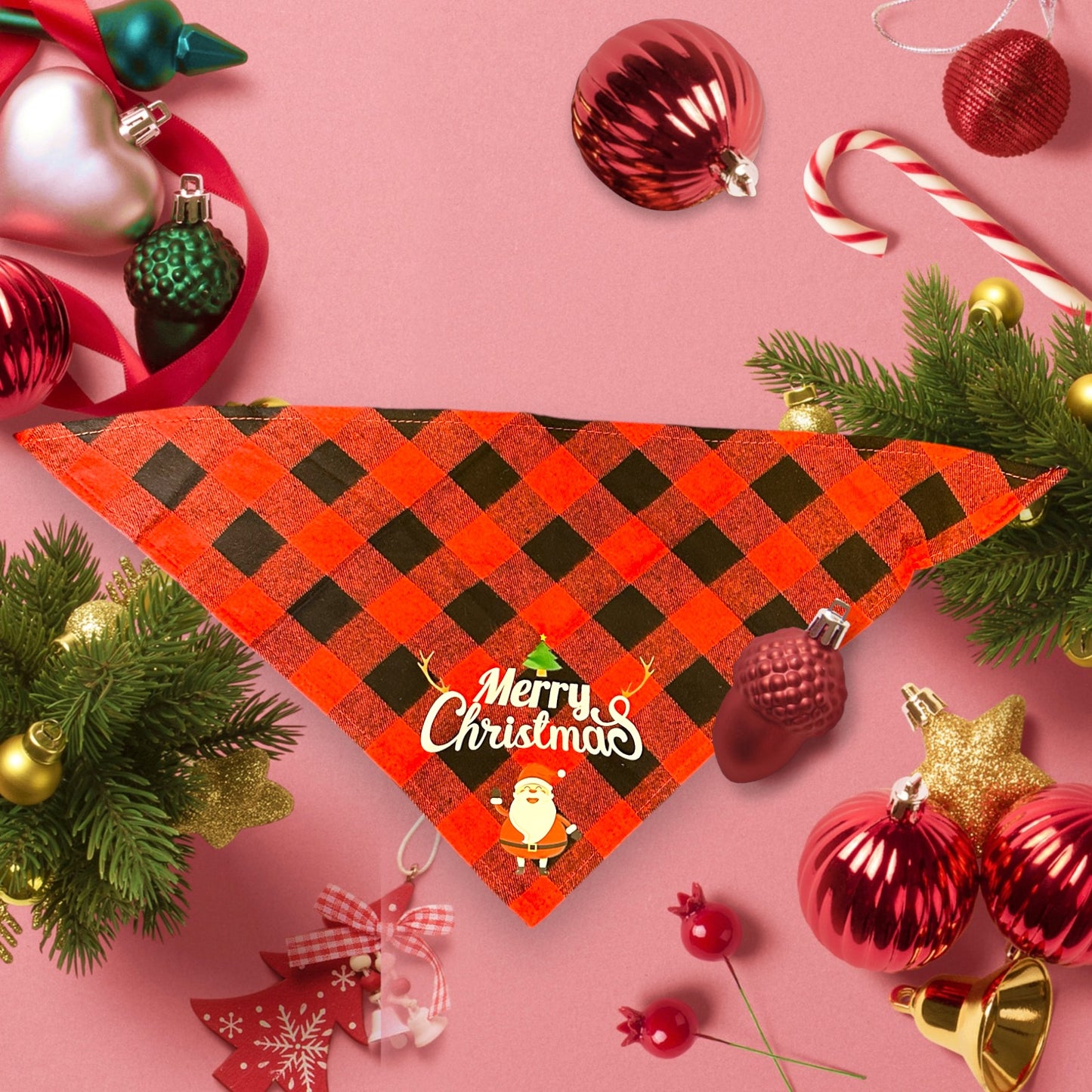 Pup Merry Christmas Bandana