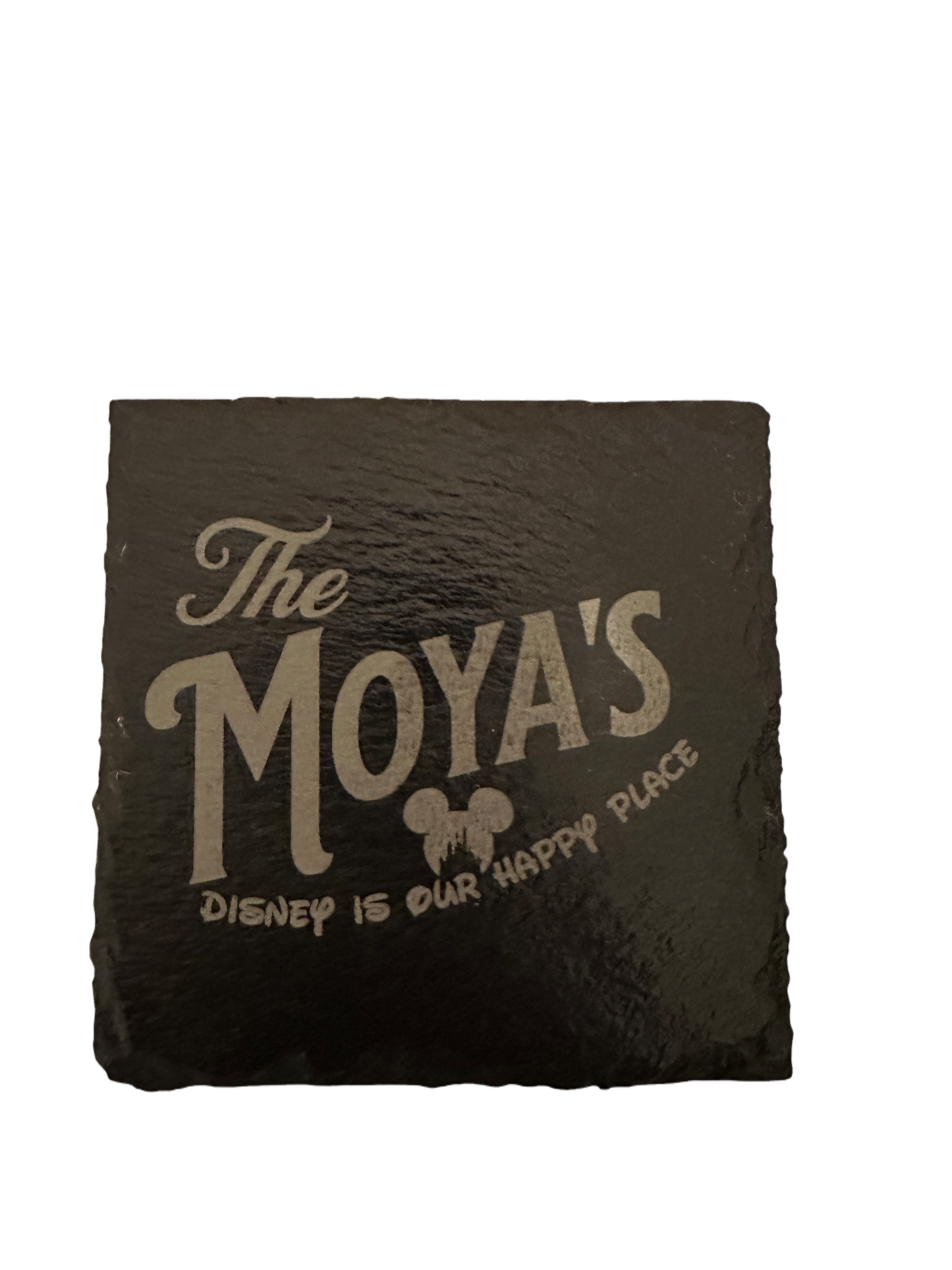 Personalized Stone Slate Coasters – Custom Engraved Design