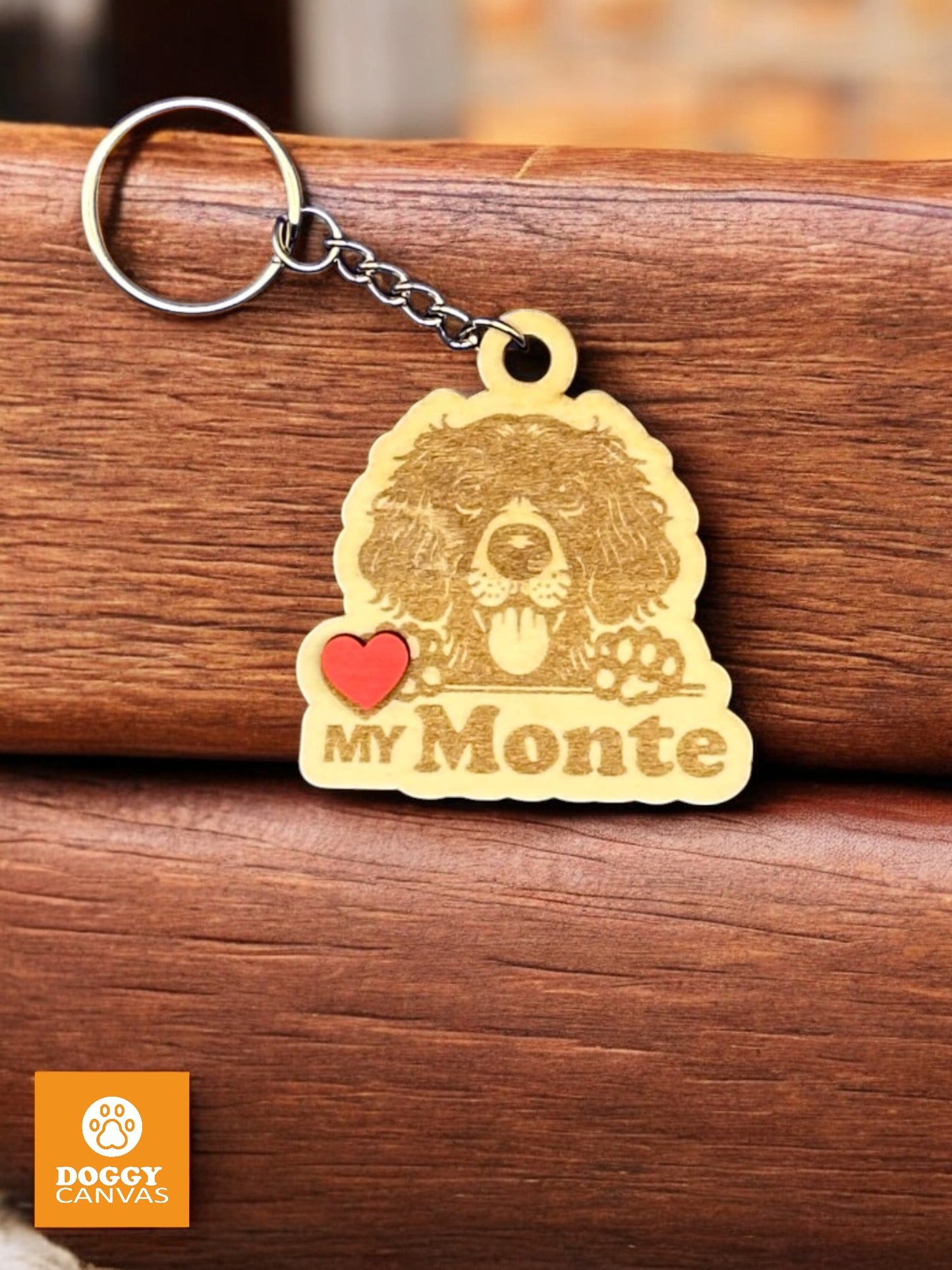 Irish Setter - Love My Dog Keychain