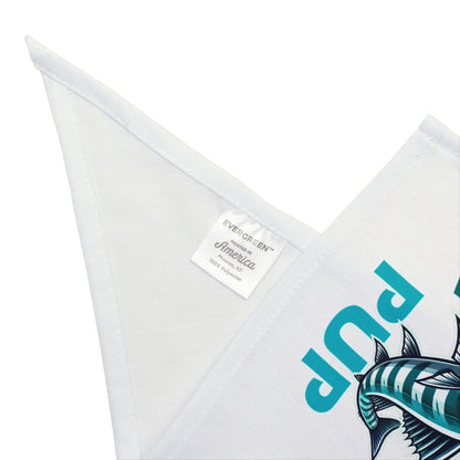 Dog Bandana - Coral Reef High School Barracudas CUDA PUP