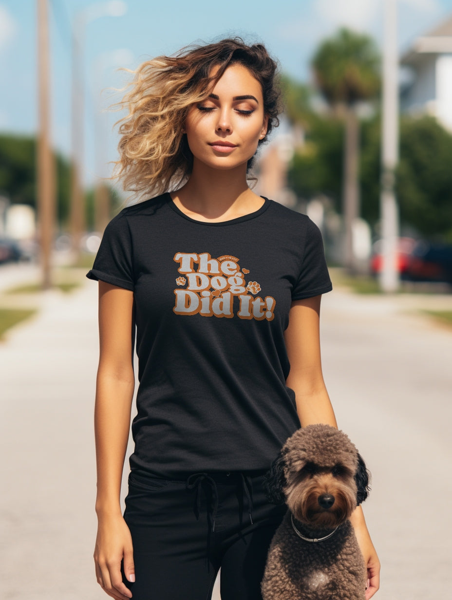 The Dog Did It! – Matching T-Shirt & Doggy Apparel Collection